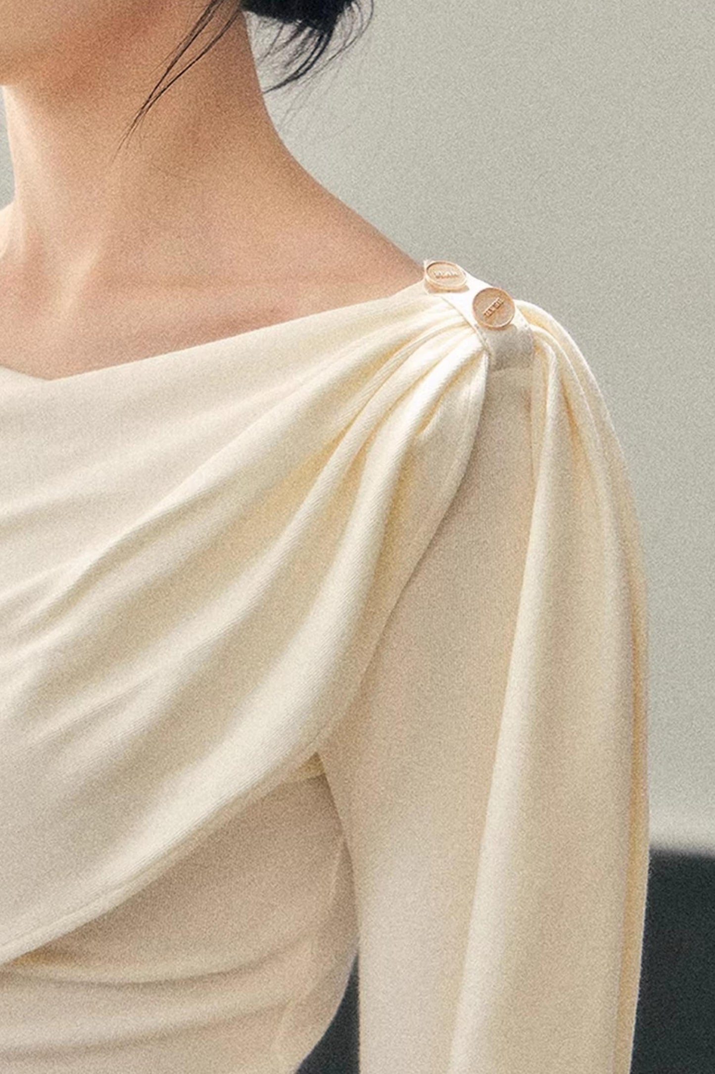 French Ribbon Design Blouse