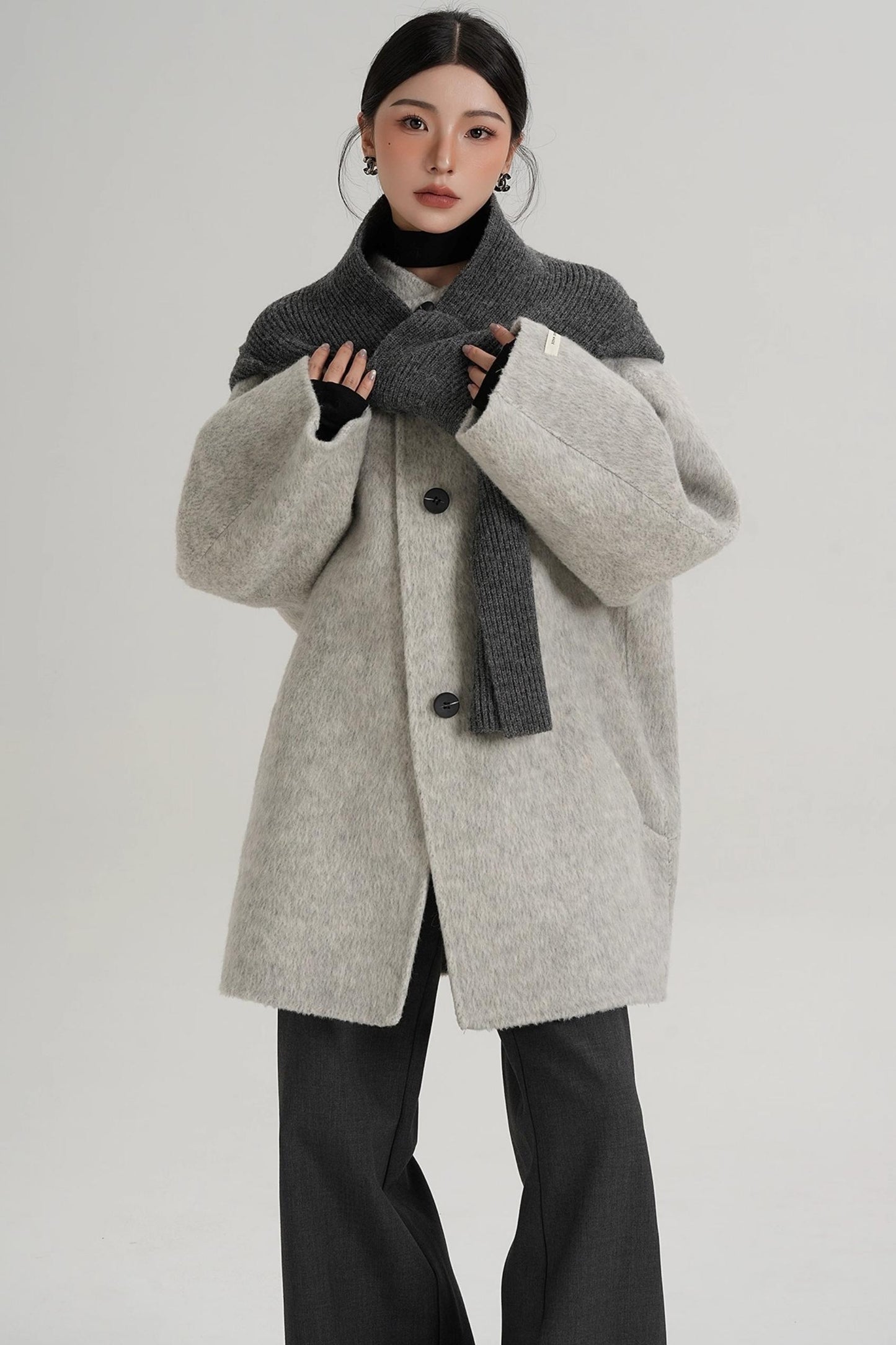 Temperament Woolen Coat
