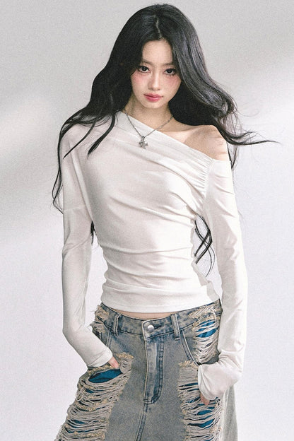 Korean Minimalist Top