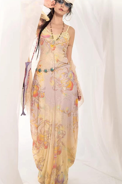 Spicy Girl Embroidered Knit Dress