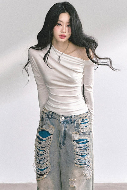 Korean Minimalist Top