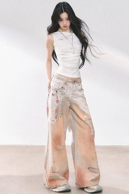 Shoulder-Baring Slim Crop T-Shirt