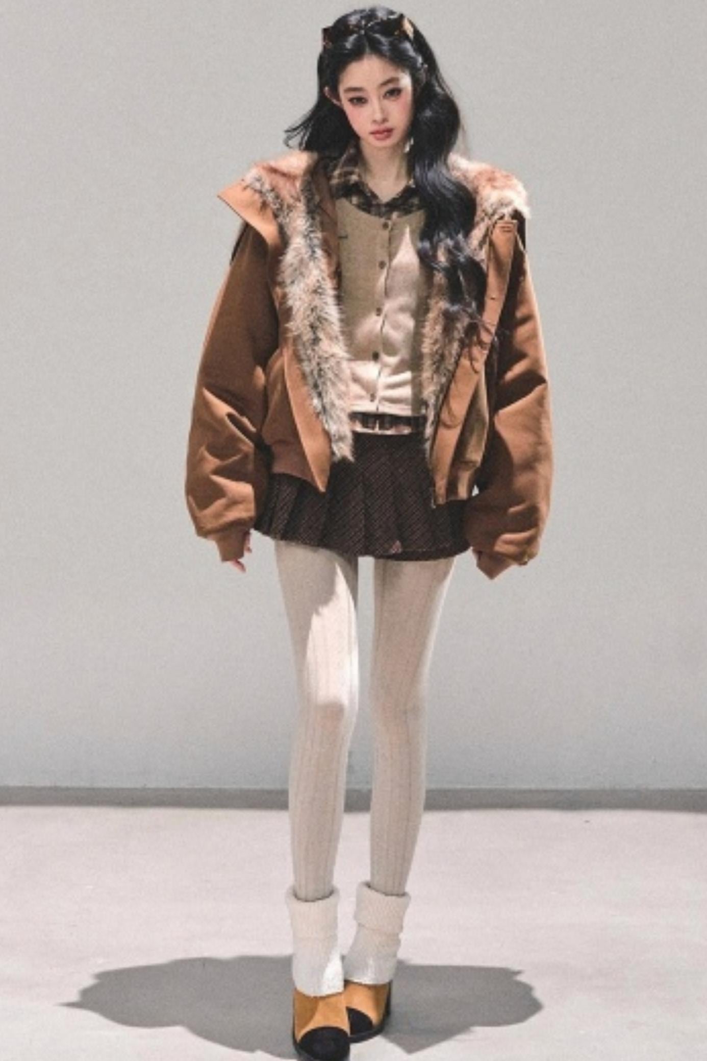 Plush Winter Padded Coat