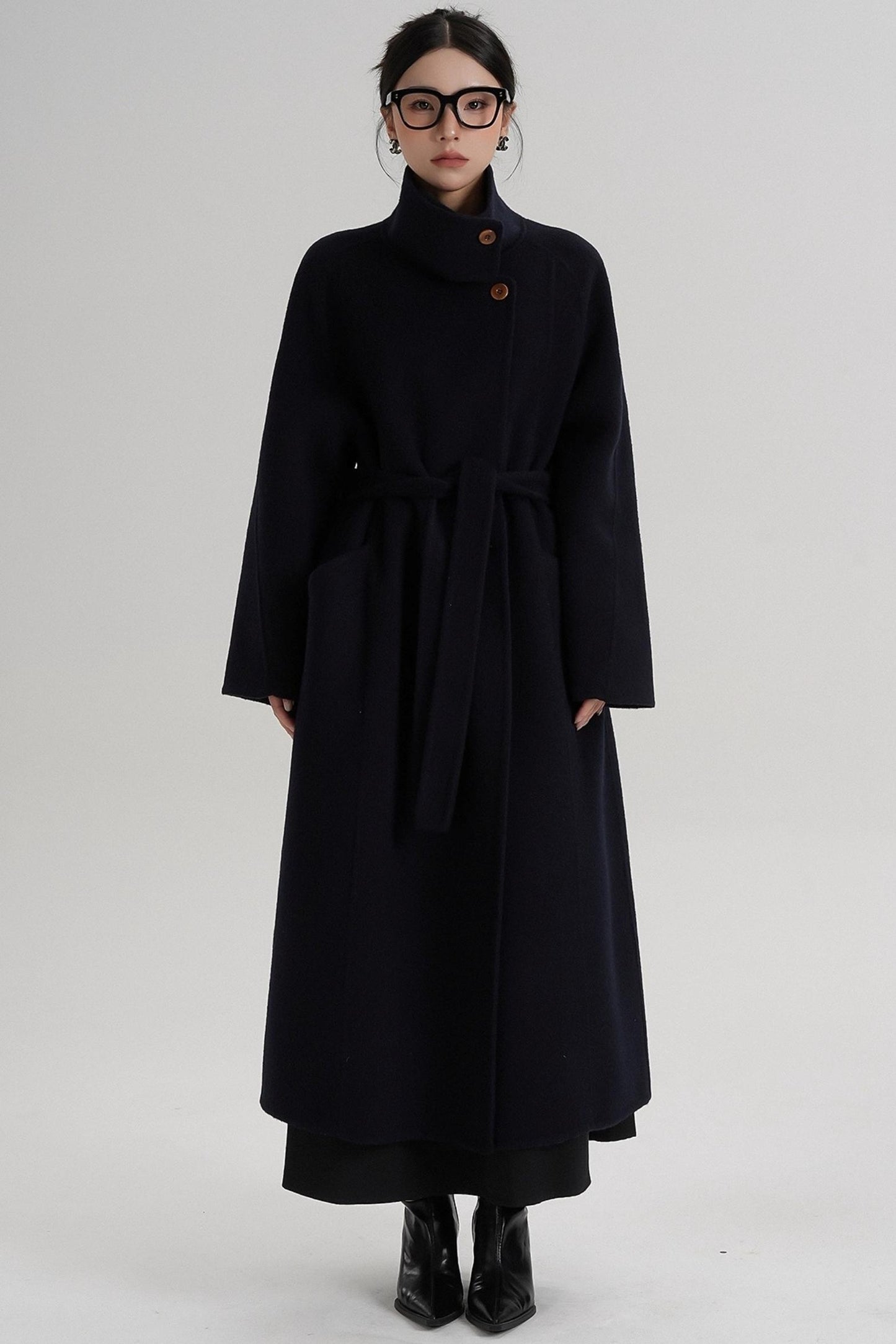 Stand-Up Wool Jacket