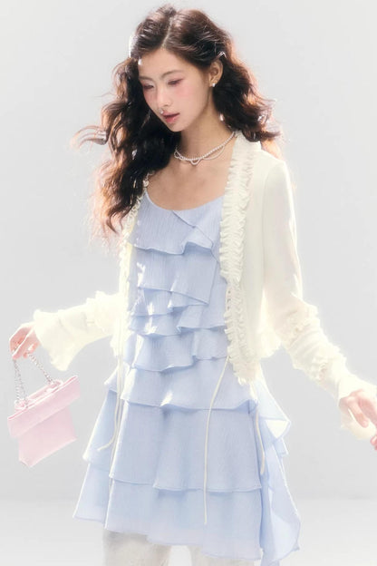 Comfort Embracing Knitted Cardigan Top