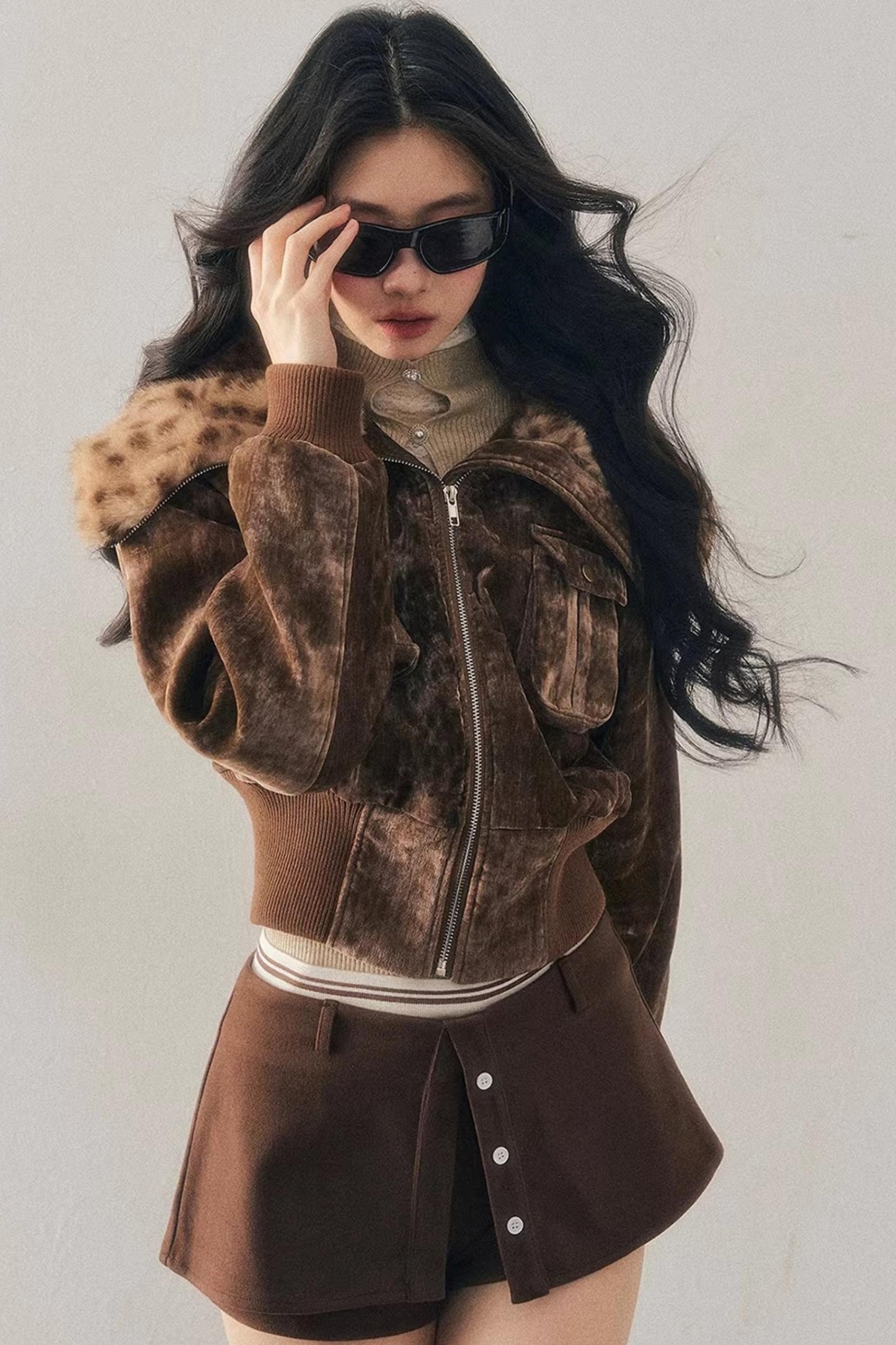 Dreamy Leopard Print Jacket