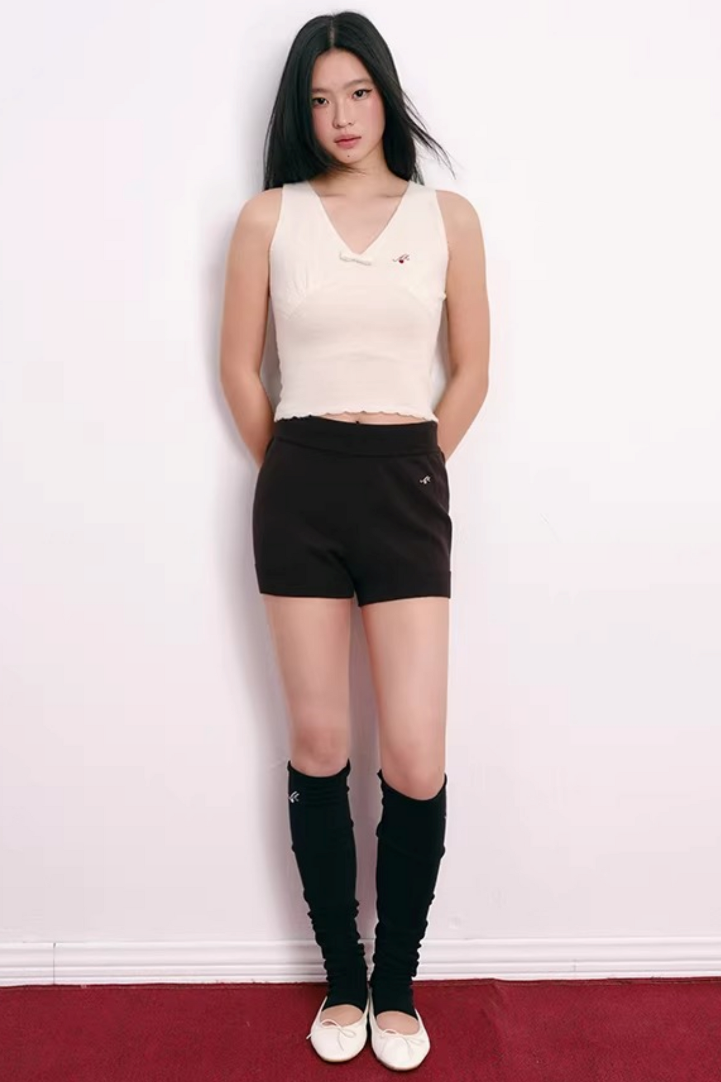 Space Layered Ankle-Covering Socks