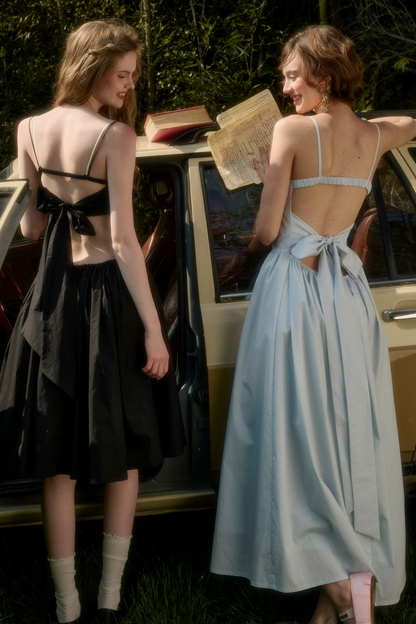 Babyblaues Baumwoll-Feenkleid