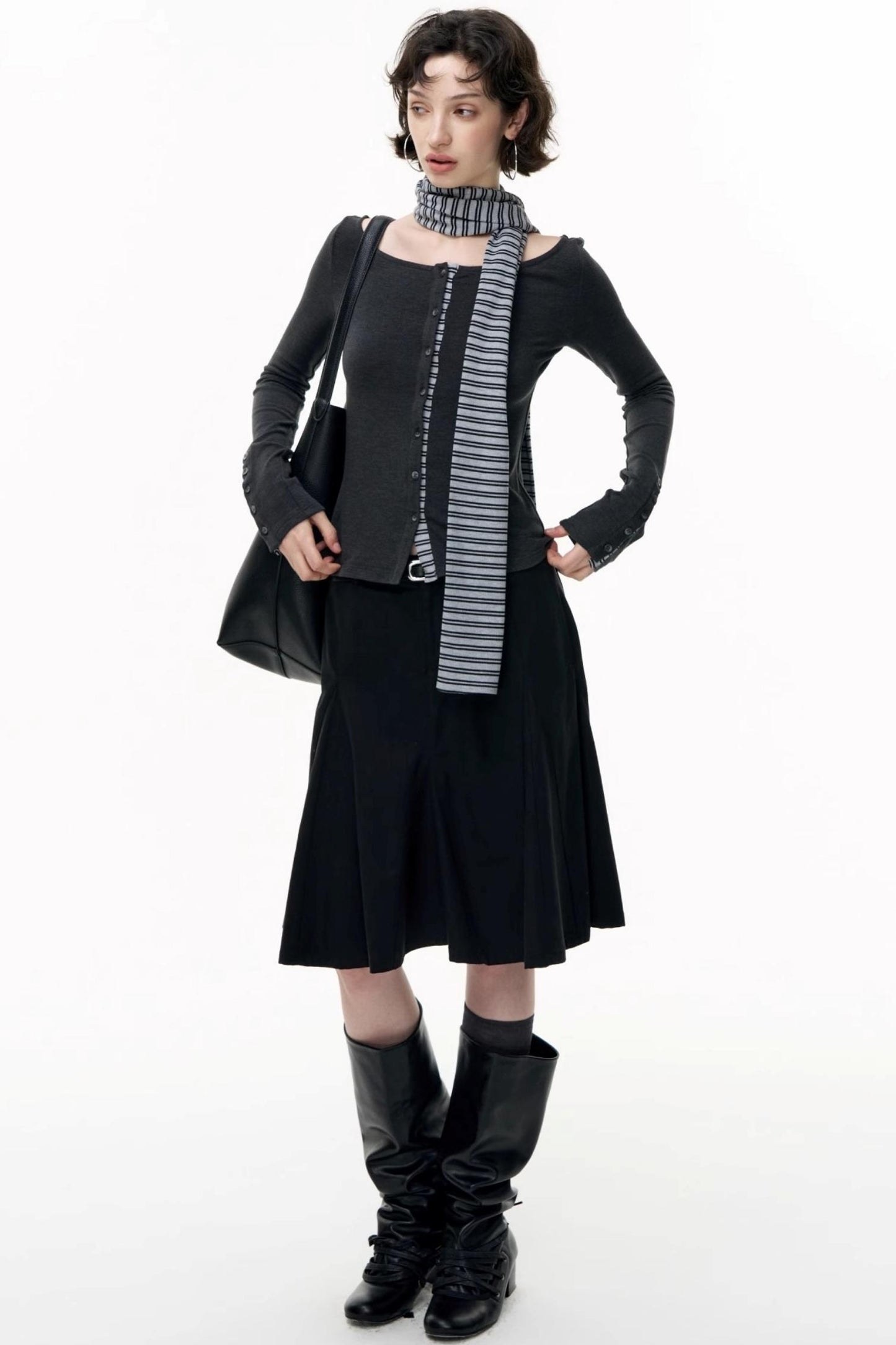 Black Slimming Skirt