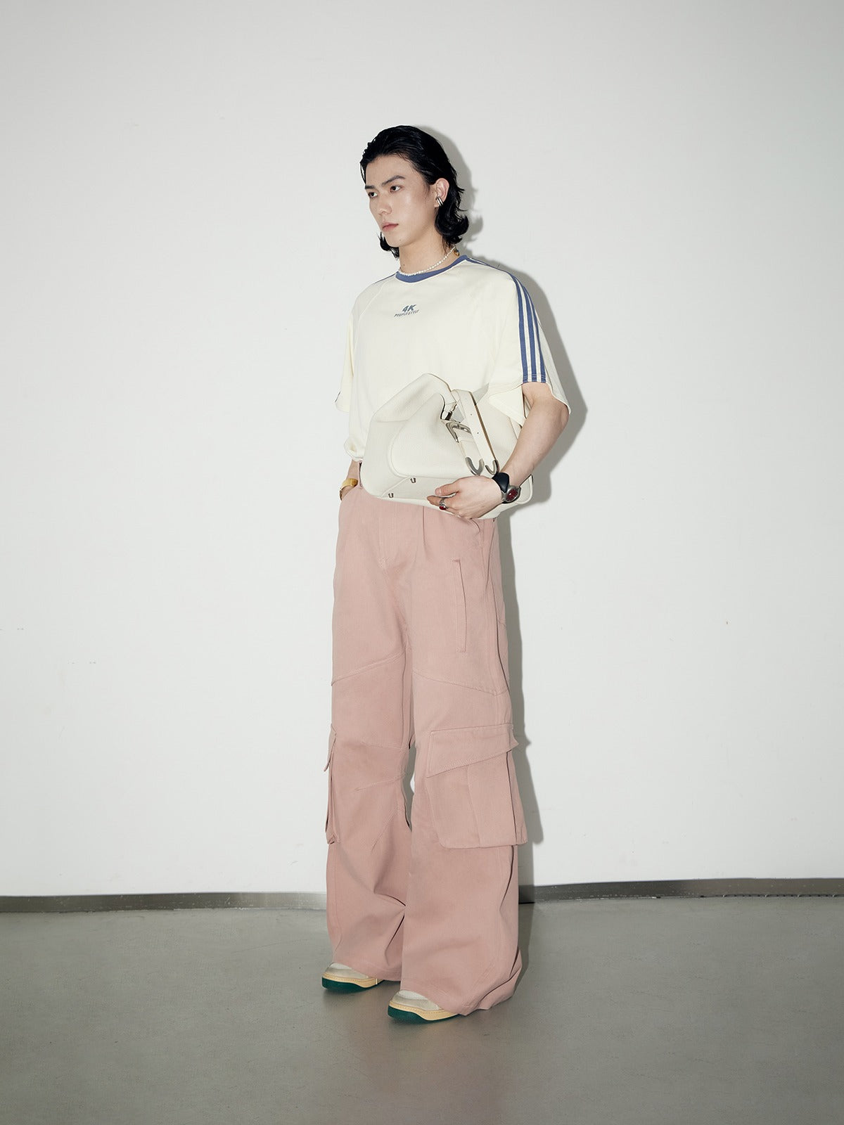 American retro wide-leg casual pants