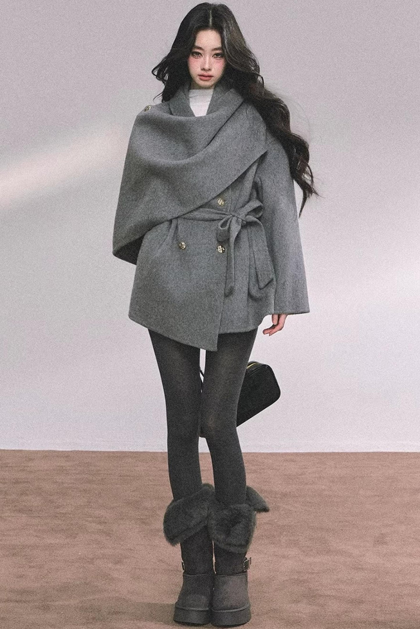 Hepburn Double-Sided Wool Coat