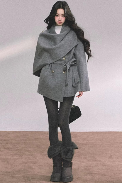 Hepburn Double-Sided Wool Coat