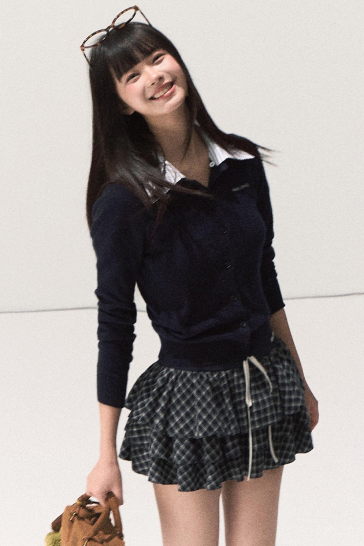 Slim Fit Wool Knit Top