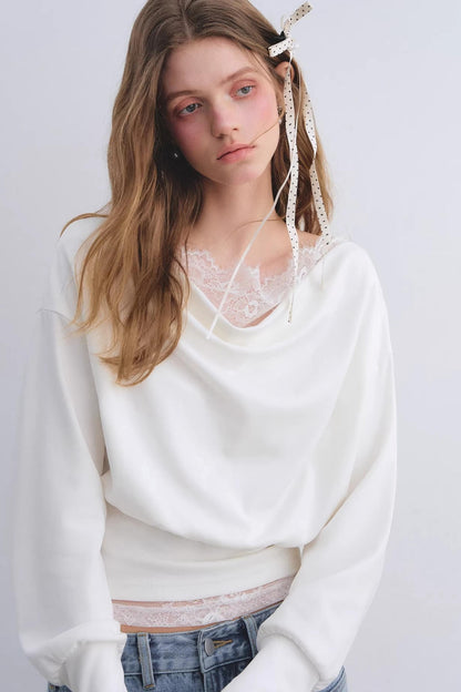 Love Asgony Off-Shoulder Top set-Up