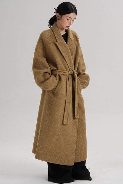 Minimalist Wool Long Jacket