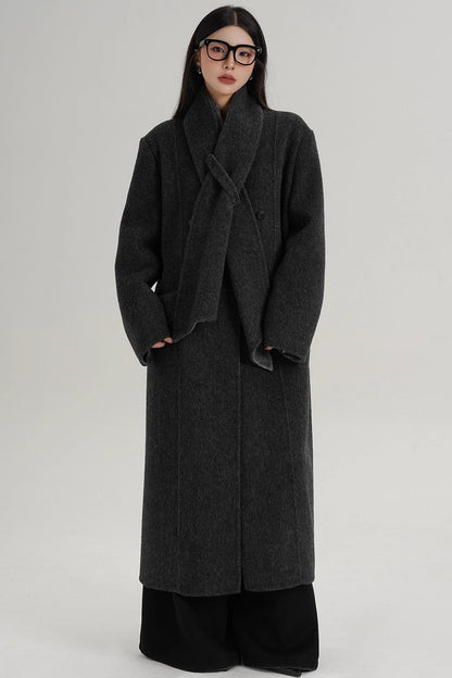 Wool Reversible Coat