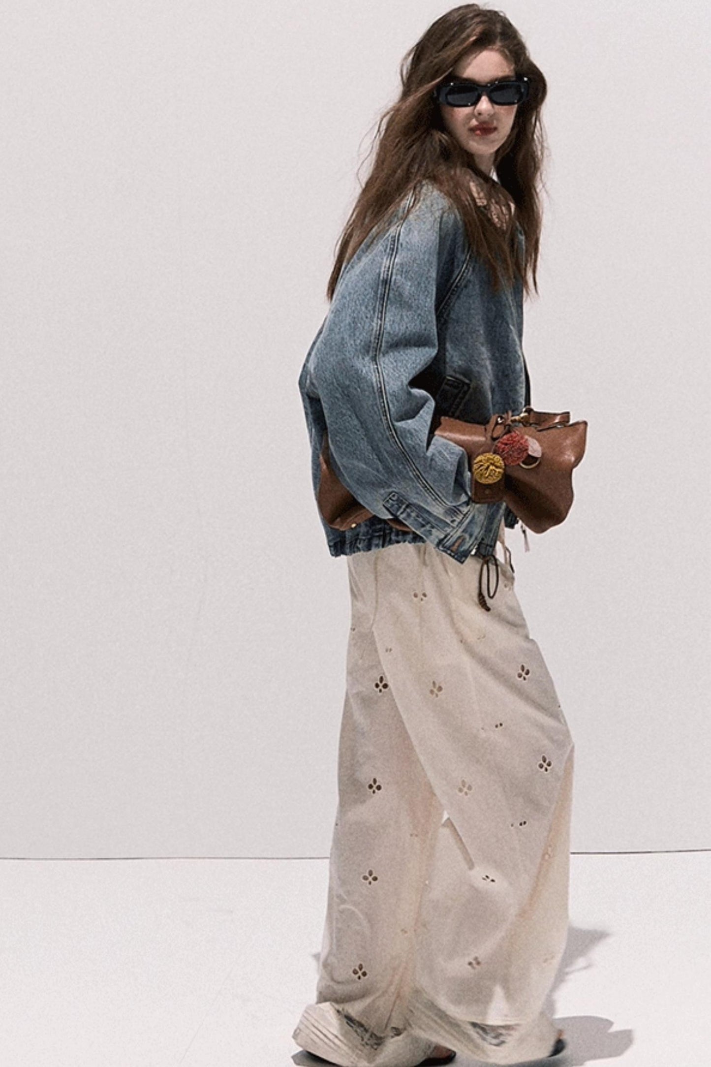 Vintage Braided Denim Jacket Set-Up