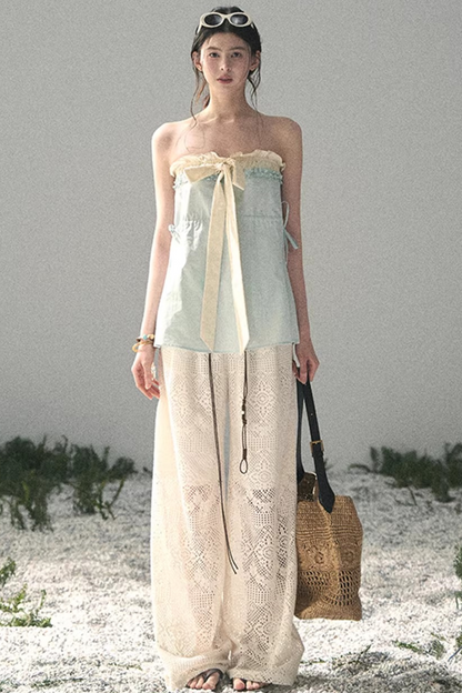 Wide-Leg Summer Pants