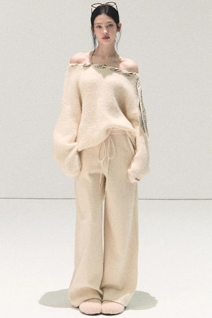 Winter Soft Knit Pants