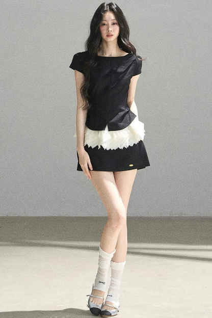 Youthful A-Line Puffy Skirt