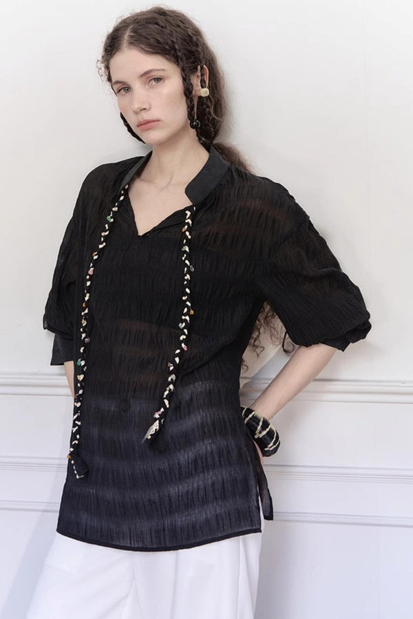 Luminous Tencel Blouse