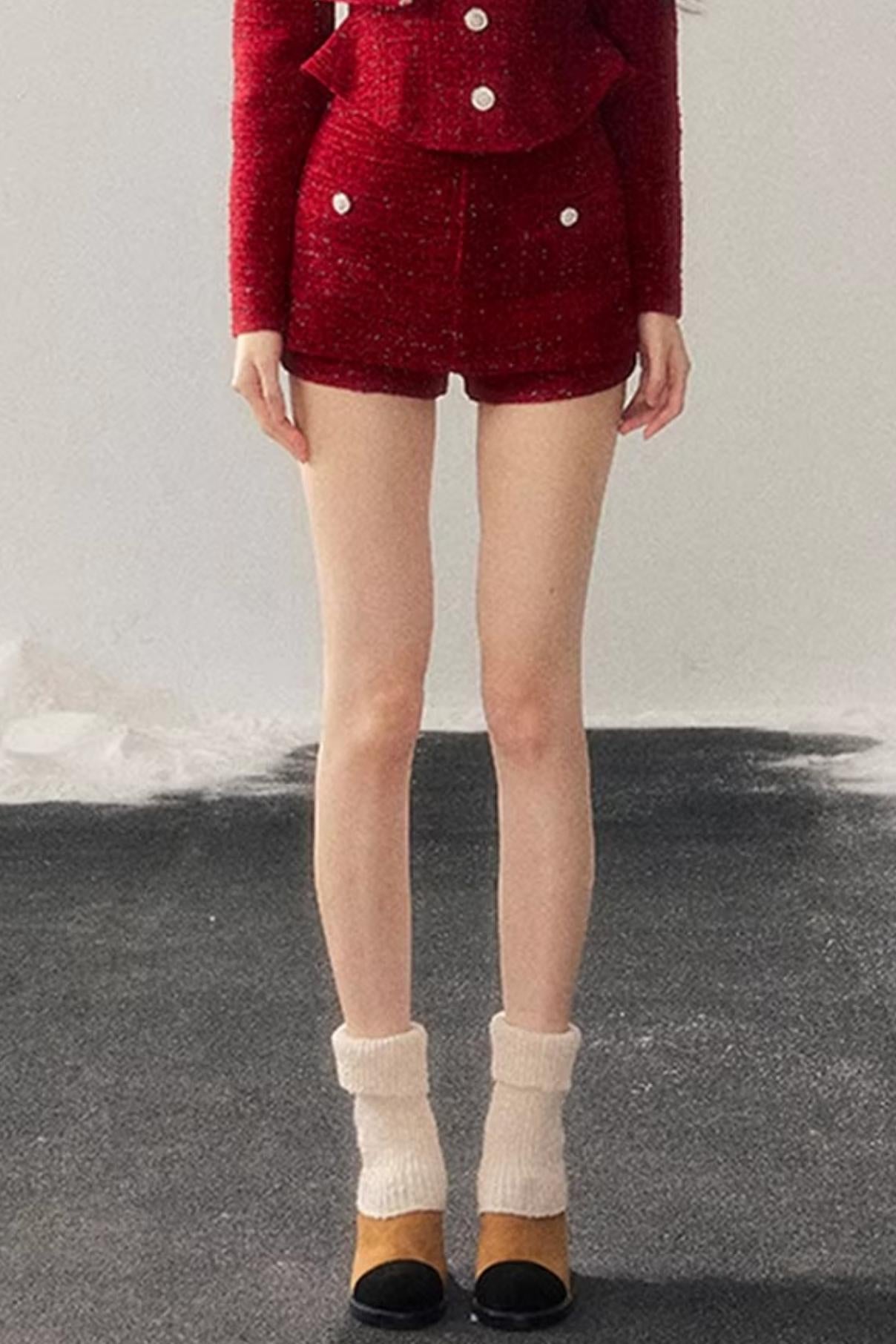 Chanel Wool Coat Skirt Set-Up