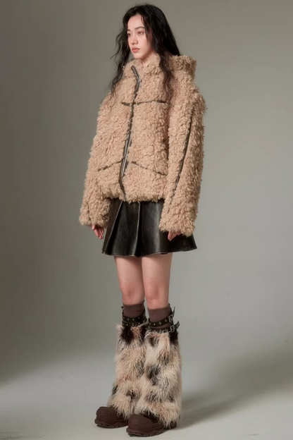 후드 재킷 작업복 세트