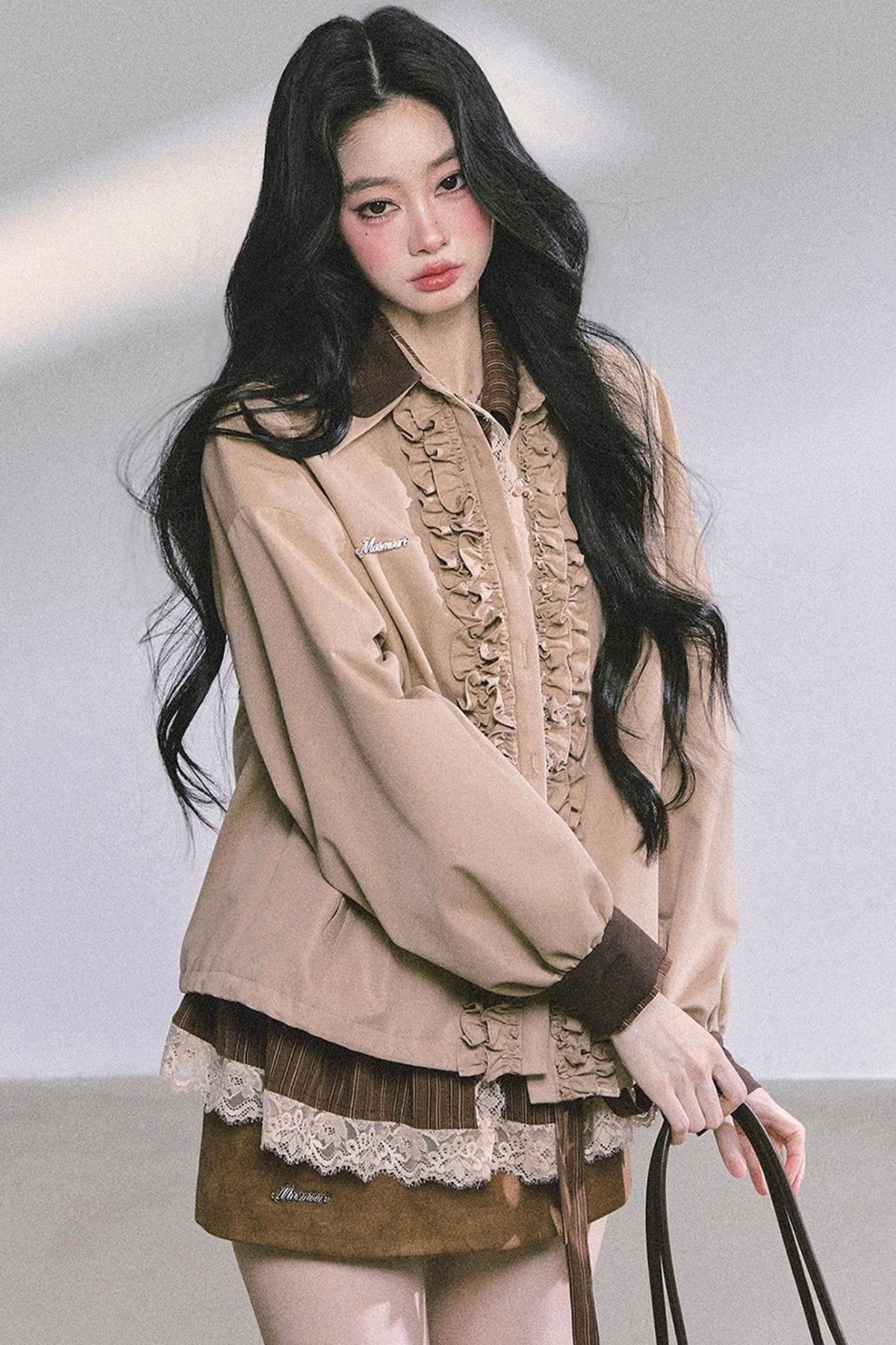 Autumn Two-Piece Jacket Skirt Set-Up