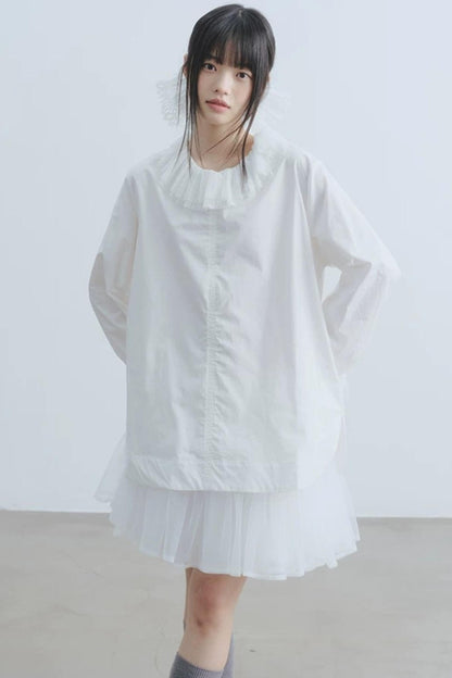 Blusa de encaje Melodía Matutina