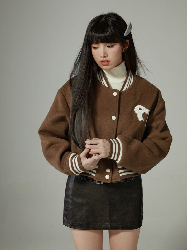 Wool Tweed Short Jacket