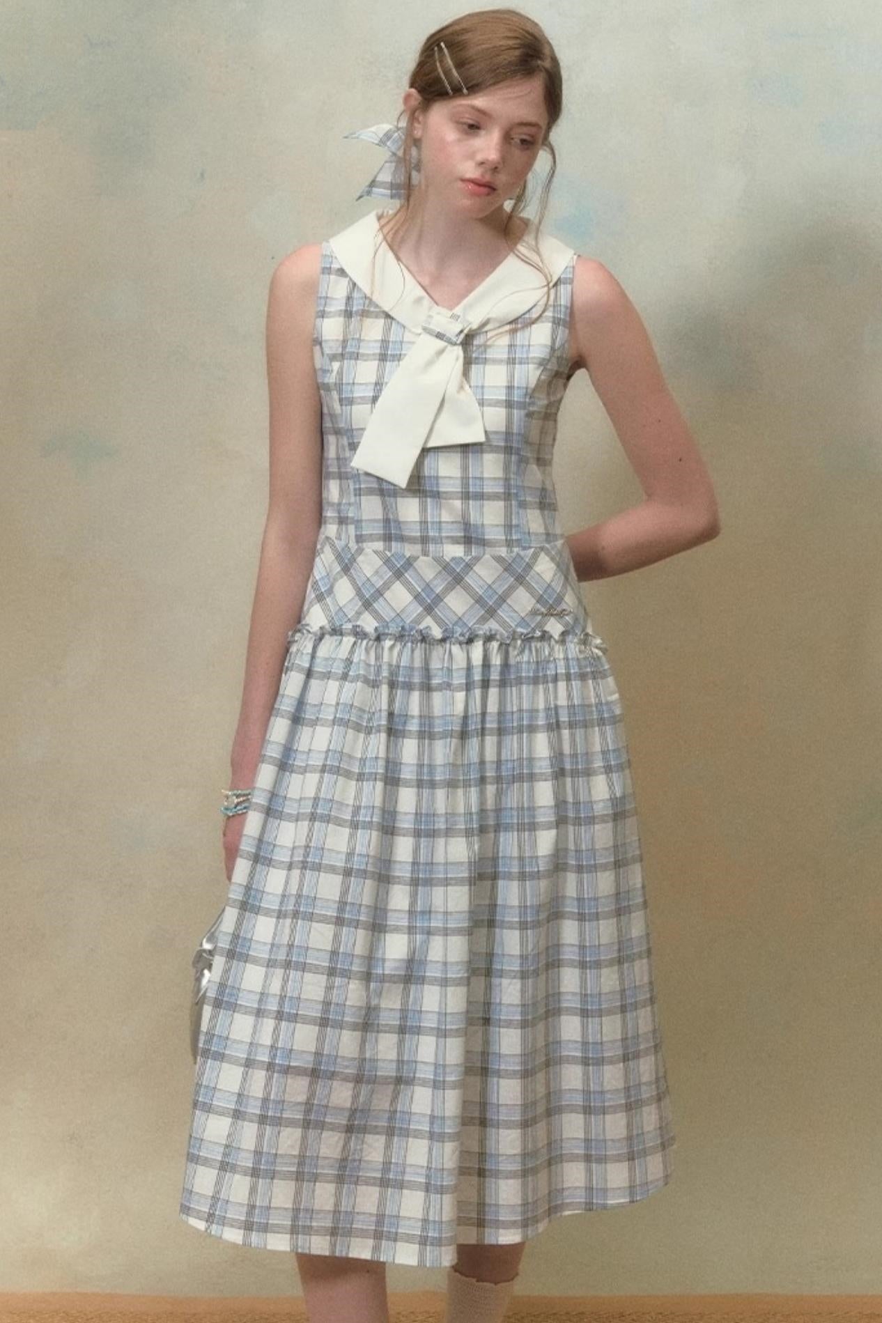 Chic V-Neck A-Line Dress