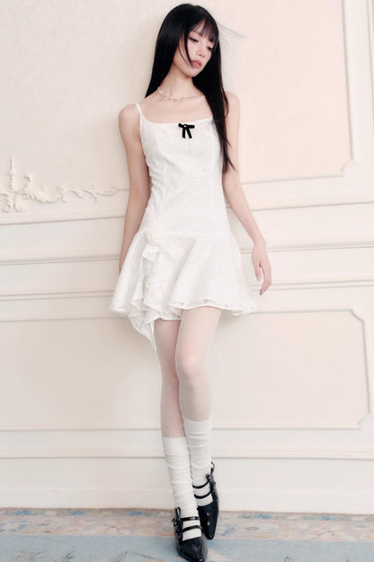 Delicate Moon Lace Dress