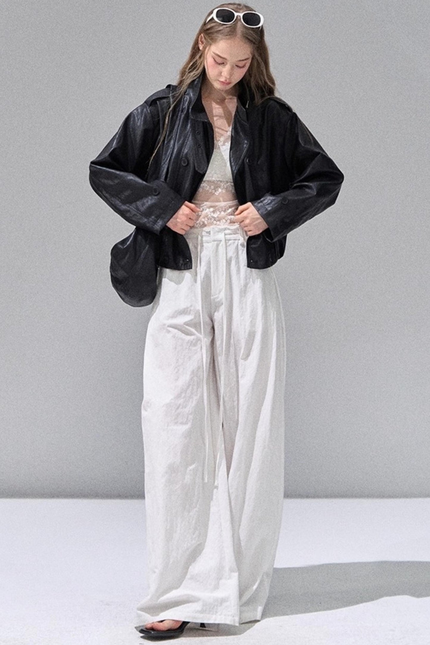 Straight Loose Casual Trousers