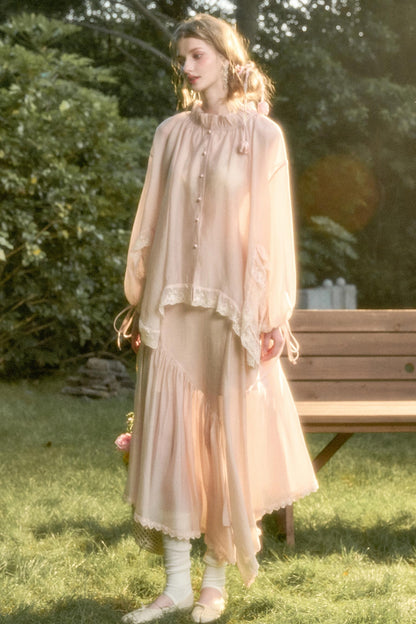 Galaxy Lace Shirt Jacket