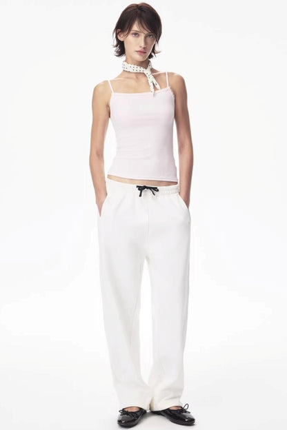 Color-Blocked Carrot Pants