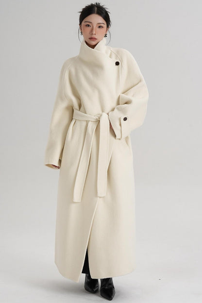 Luxurious Reversible Wool Coat