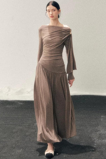 Ribbon Bodycon Winter Dress