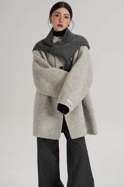 Temperament Woolen Coat