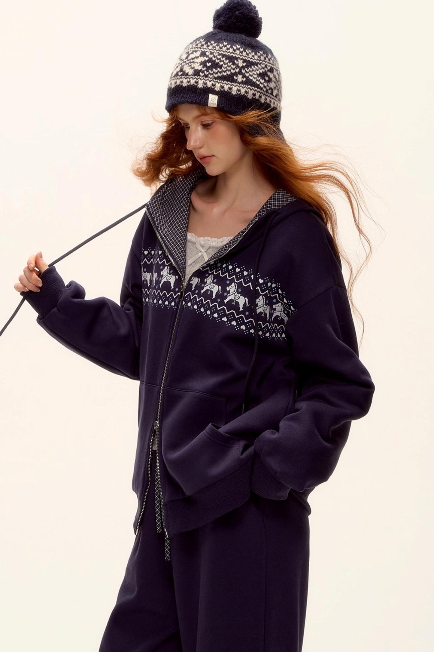 Fair Isle Quilted Jacket Set-Up