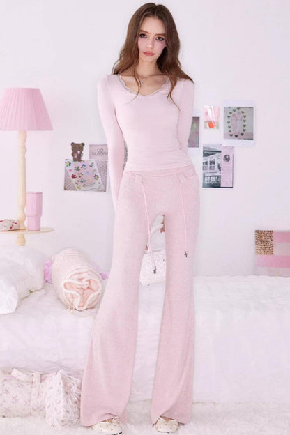 Knitted Bear Strap Matching Set