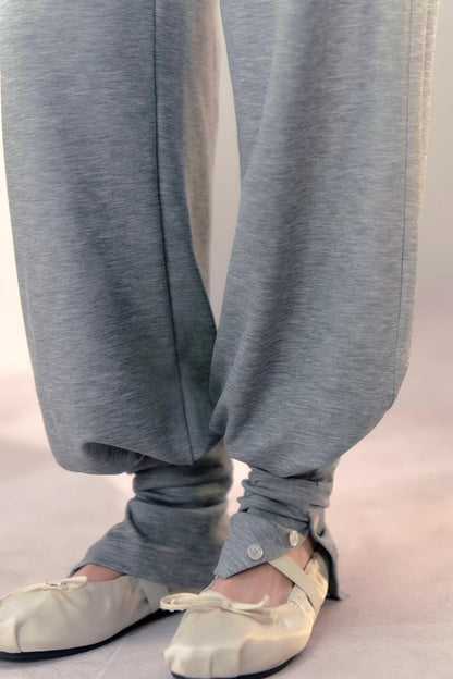 Lyocell Convertible Cuffed Pants