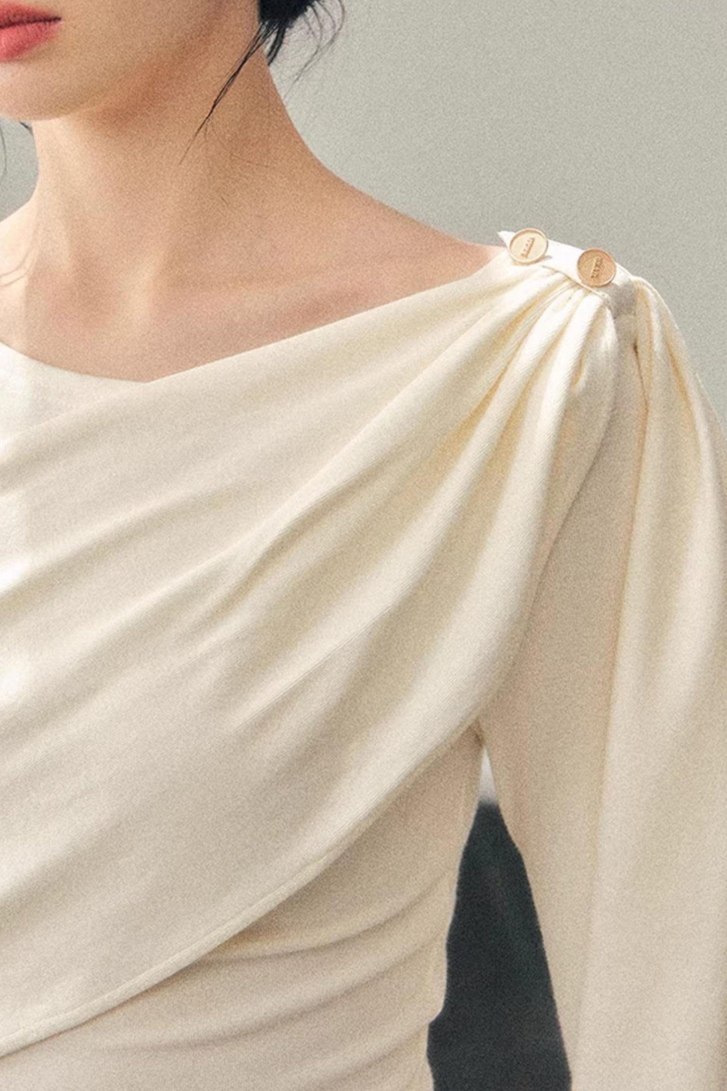 French Ribbon Design Blouse