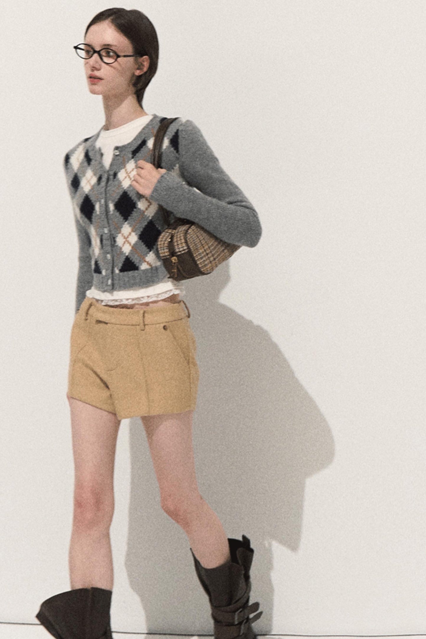 Night Woolen Short Pants