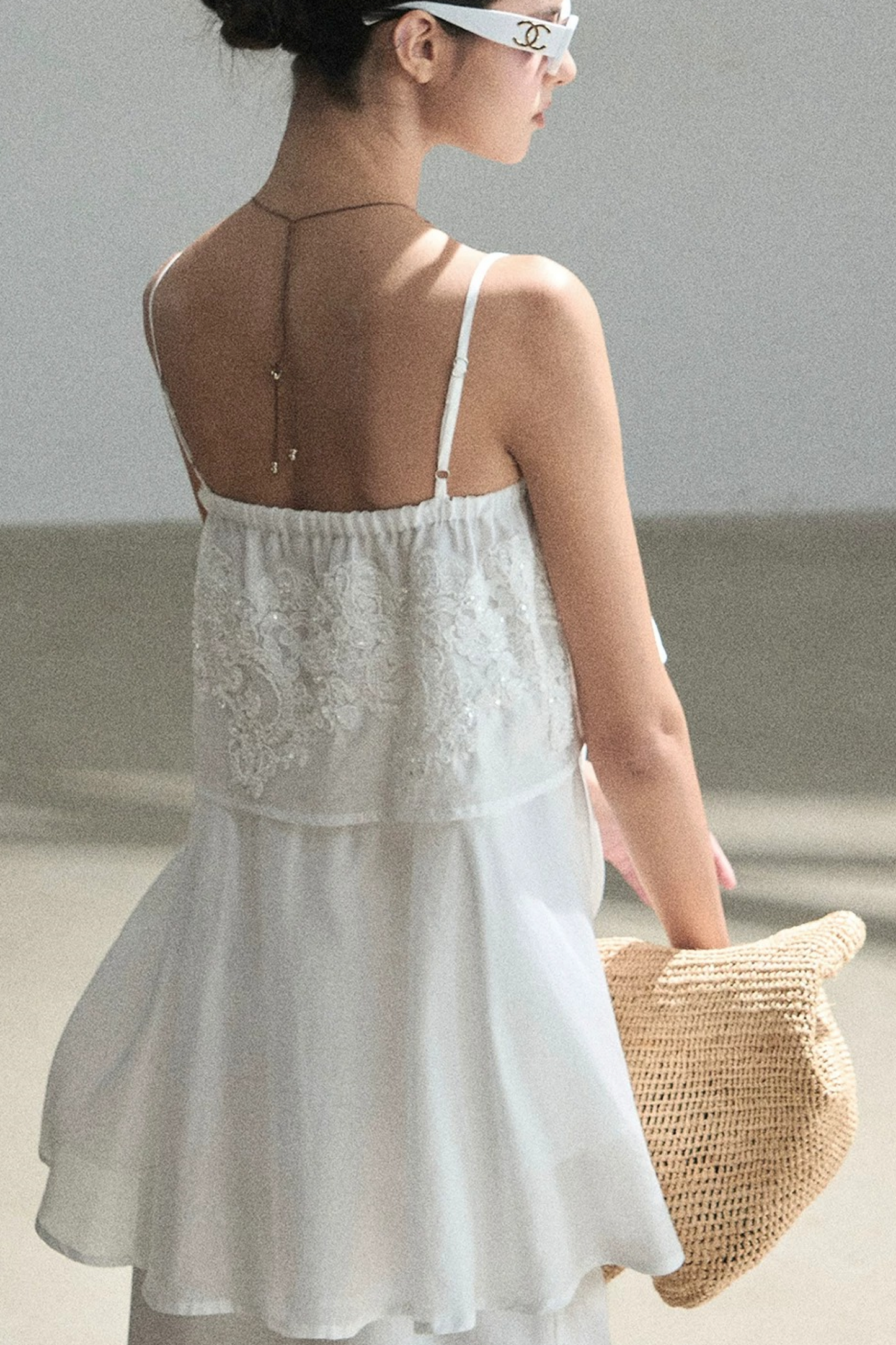 French Chiffon Lace Top Set-Up
