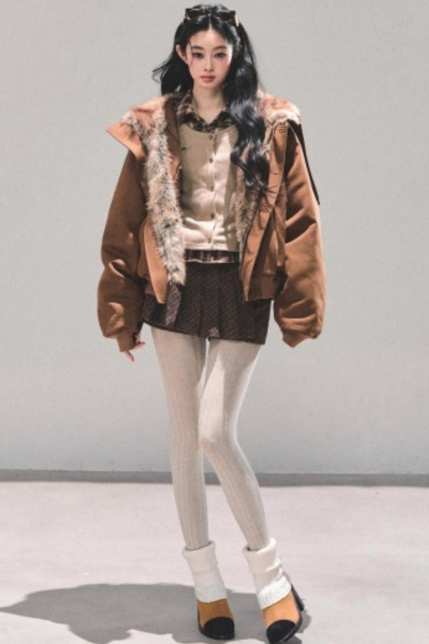 Plush Winter Padded Coat