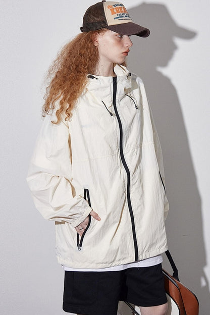 Sun Protection Lightweight Hoodie Jacket