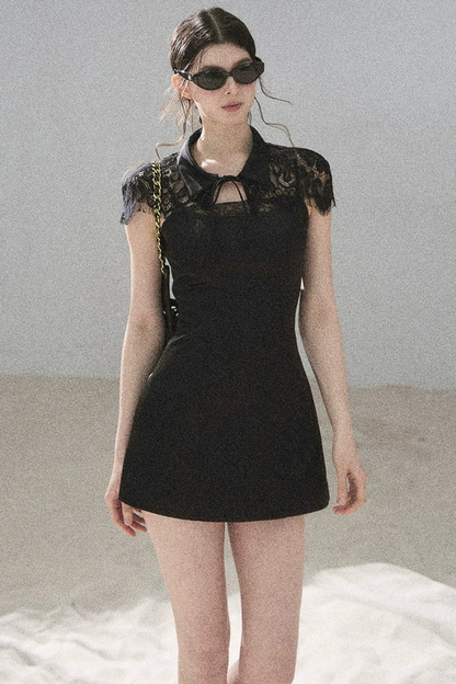 Moonlight Lace Dress Set-Up