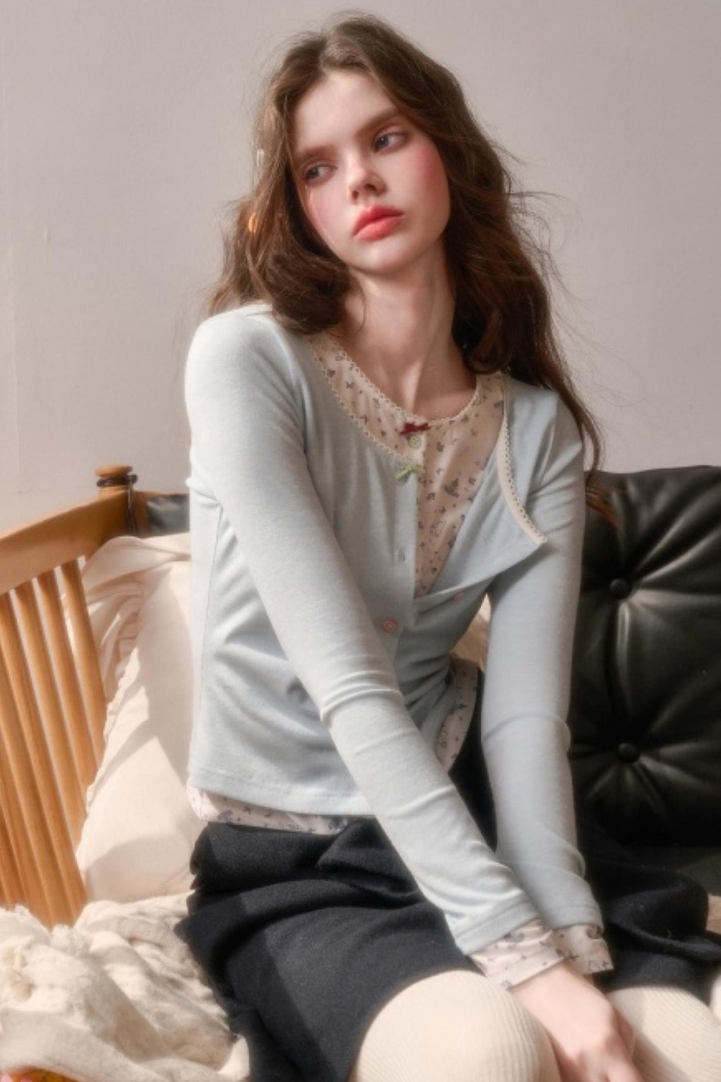 Little Fluffy Rabbit Cardigan