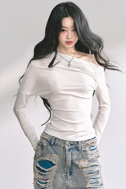 Korean Minimalist Top