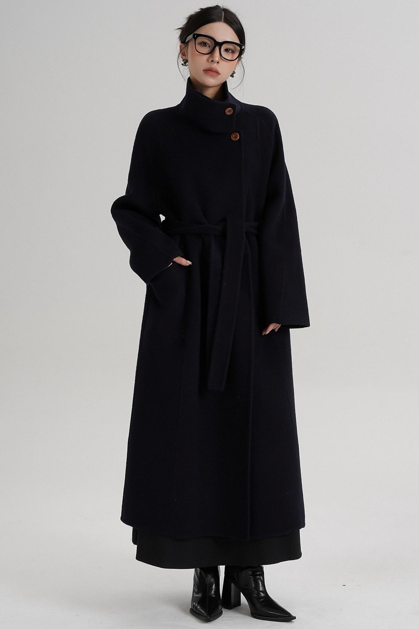 Stand-Up Wool Jacket